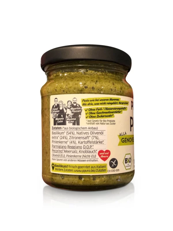 Pesto, alla Genovese with pine nuts, 120 g