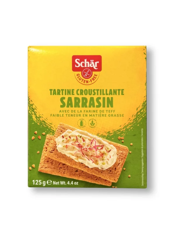 Bread, crispy dark (21 pieces), gluten-free, 125 g