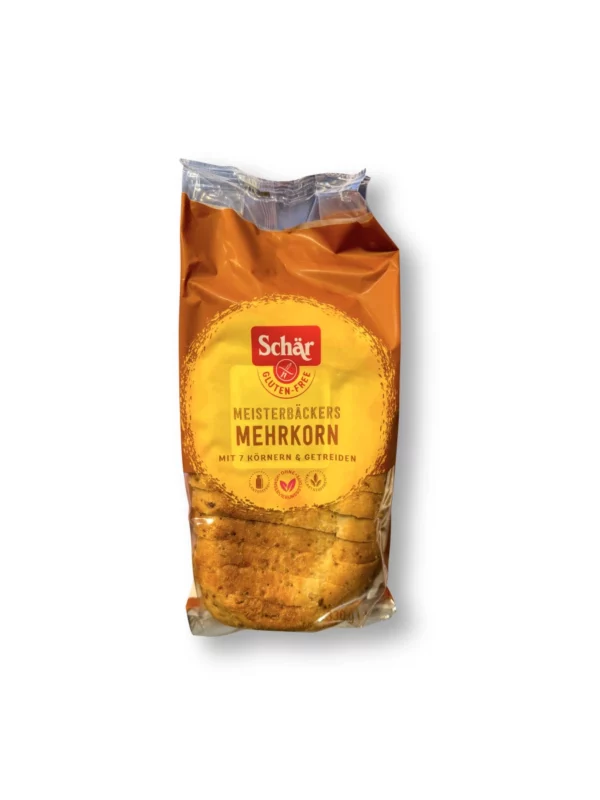 Bread, Meisterbäckers multigrain (12 pieces), gluten-free, 330 g