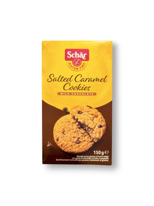 Cookies, Salted Caramel Milk Chocolate (8 Stück), glutenfrei, 150 g