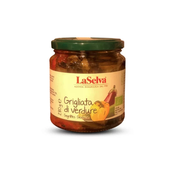 Grilled vegetables in oil, 280 g