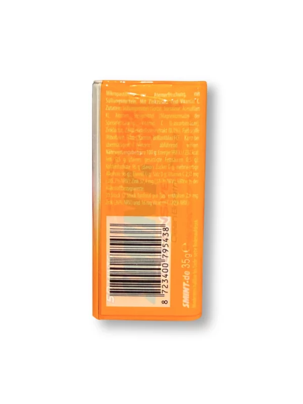 Pastilles, 2h Defensive Orange Mint, sugar-free, 35 g Pastilles, 2h Defensive Orange Mint, sugar-free, 35 g