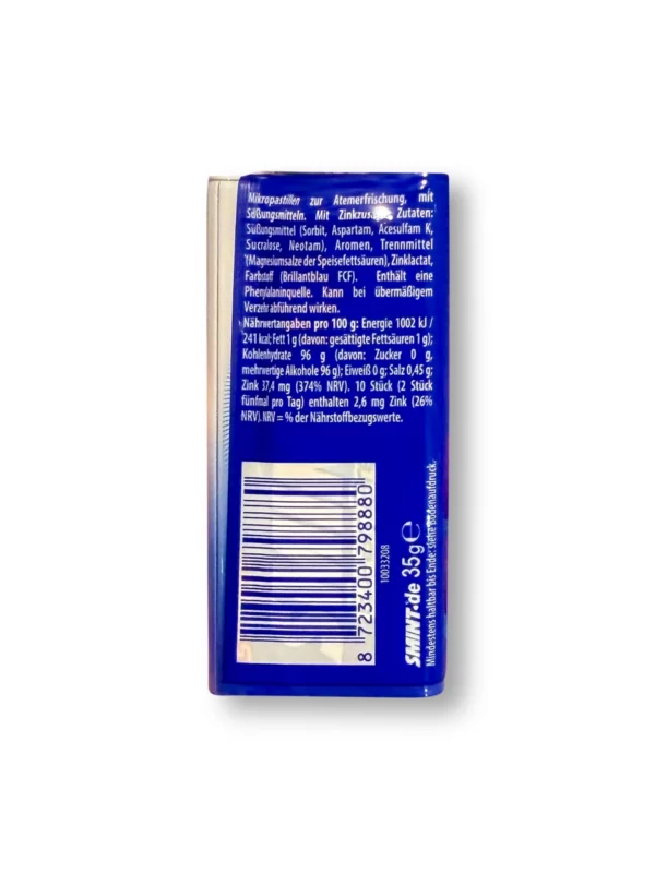 Pastilles, 2h Peppermint, peppermint, sugar-free, 35 g Pastilles, 2h Peppermint, peppermint, sugar-free, 35 g