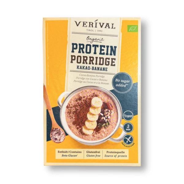 Protein Porridge, Kakao & Banane, glutenfrei, 350 g Protein Porridge, Kakao & Banane, glutenfrei, 350 g