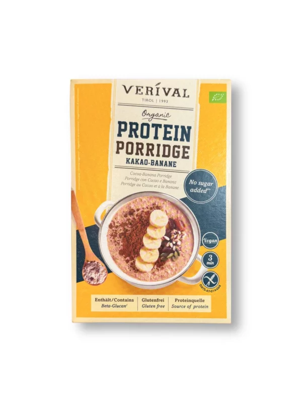 Protein Porridge, Cocoa & Banana, Gluten-Free, 350 g