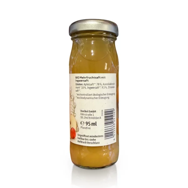 Ingwer Shot mit Vitamin C, 95 ml
