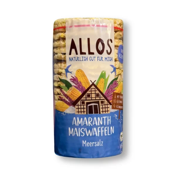Maiswaffeln Amaranth Meersalz, 115 g