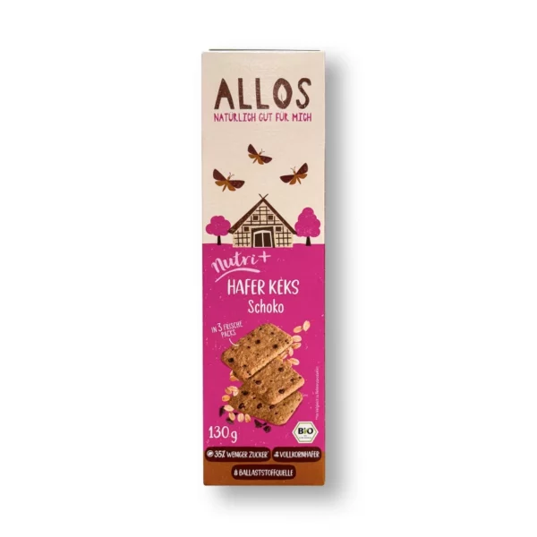 Haferkekse Nutri+ Schoko, 130 g