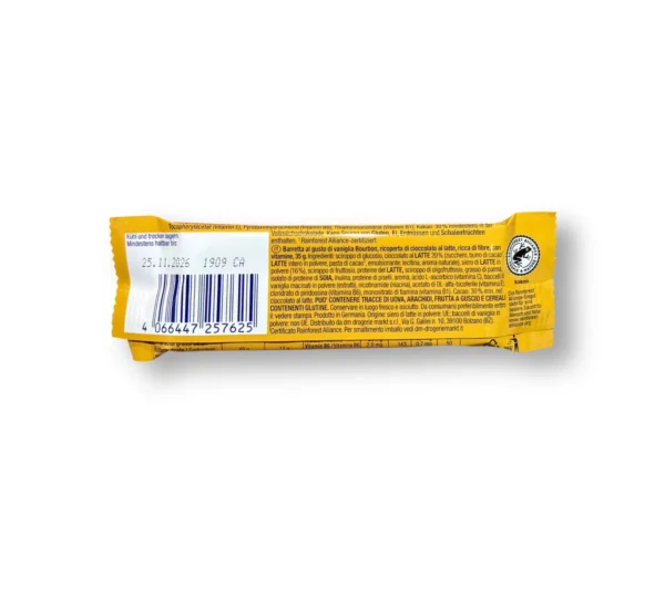 Molke-Riegel Bourbon-Vanille-Geschmack, 35 g