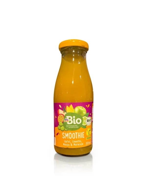 Smoothie, Apfel, Limette, Mango & Maracuja, 245 ml