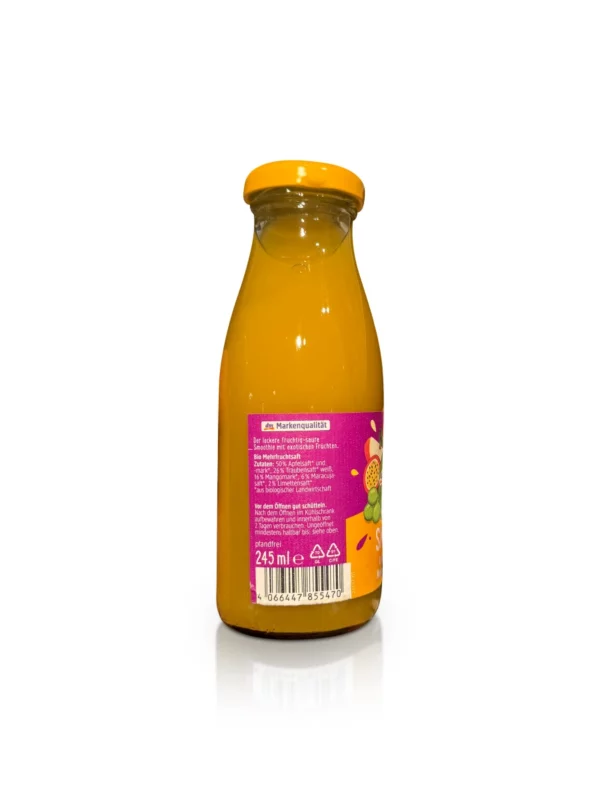 Smoothie, Apfel, Limette, Mango & Maracuja, 245 ml