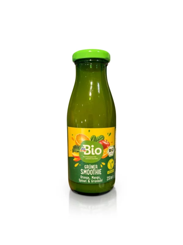 Smoothie, Grün mit Orange, Mango, Spinat & Grünkohl, 250 ml