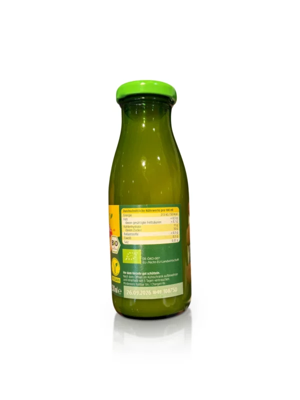 Smoothie, Grün mit Orange, Mango, Spinat & Grünkohl, 250 ml