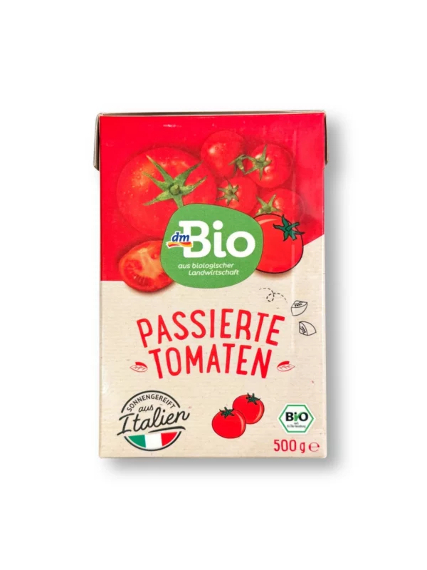 Passierte Tomaten, 500 g Passierte Tomaten, 500 g