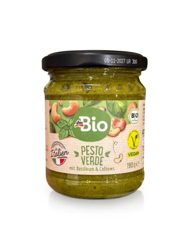 Pesto, Verde with basil & cashews, vegan, 190 g Pesto, Verde with basil & cashews, vegan, 190 g
