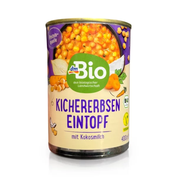 Stew, chickpeas with coconut milk, 400 g
