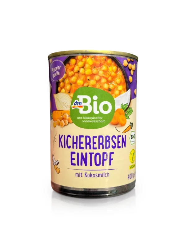 Stew, chickpeas with coconut milk, 400 g Stew, chickpeas with coconut milk, 400 g