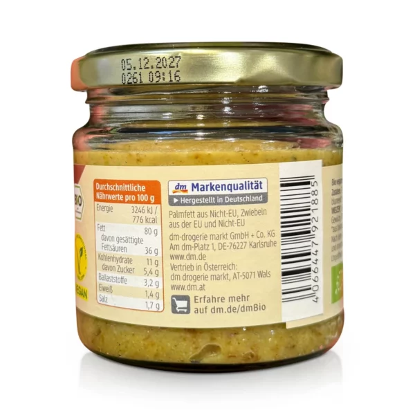 Brotaufstrich, Veganes Zwiebelschmalz, 150 g