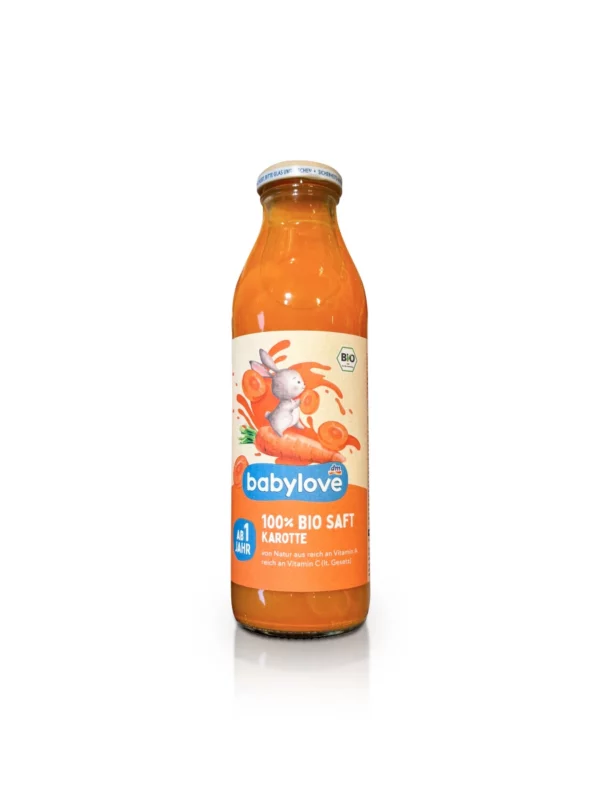 Carrot juice from 1 year, 500 ml