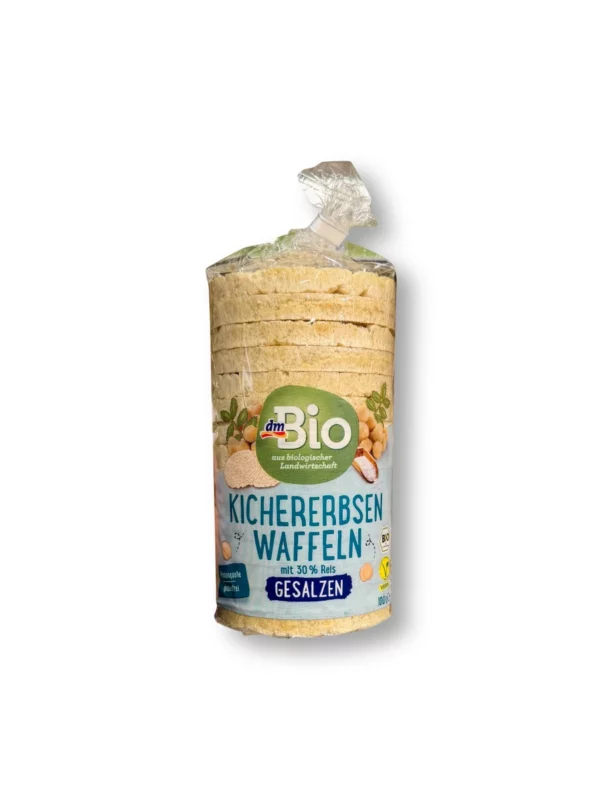 Kichererbsenwaffeln, gesalzen, 100 g