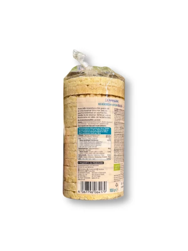 Kichererbsenwaffeln, gesalzen, 100 g