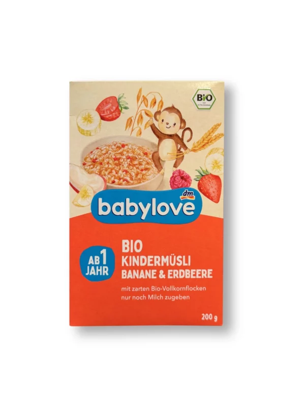 Children's muesli banana-strawberry from 1 year, 200 g
