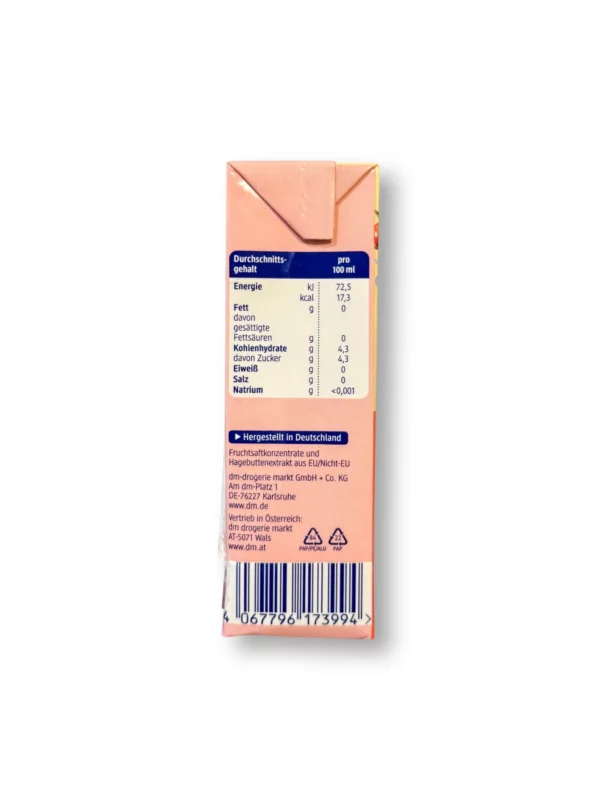 Juice & water rosehip from 1 year, 200 ml Juice & water rosehip from 1 year, 200 ml