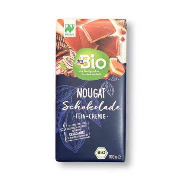 Schokolade Nougat, 100 g