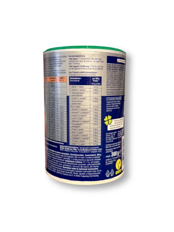 Protein powder, Protein Shake Vegan Chocolate flavor, 300 g