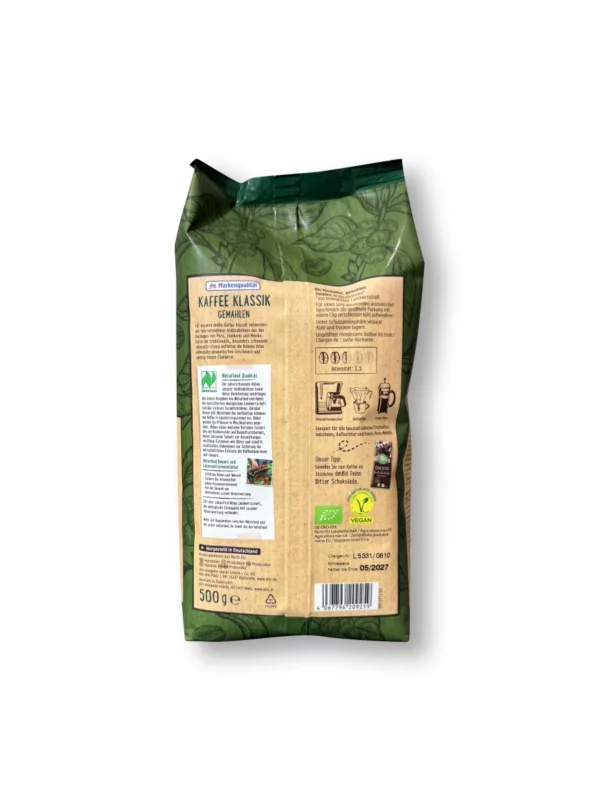 Kaffee Klassik, gemahlen, 500 g