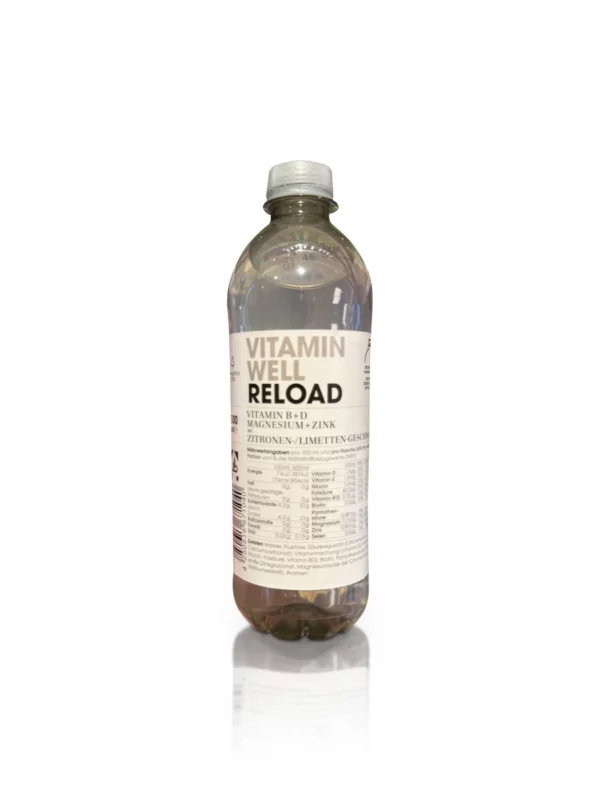 Erfrischungsgetränk, Reload Zitrone-Limette, 500 ml EINWEG Erfrischungsgetränk, Reload Zitrone-Limette, 500 ml EINWEG