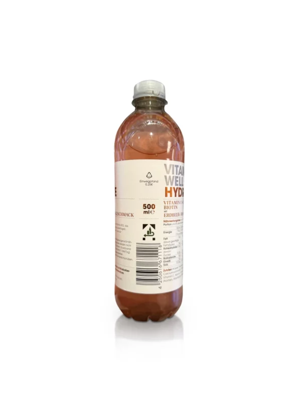 Erfrischungsgetränk, Hydrate Erdbeer-Rhabarber, 500 ml EINWEG