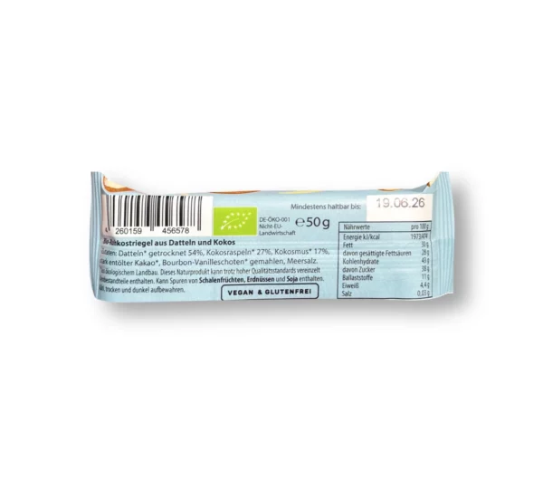Rohkostriegel, Coconut Cream, 50 g