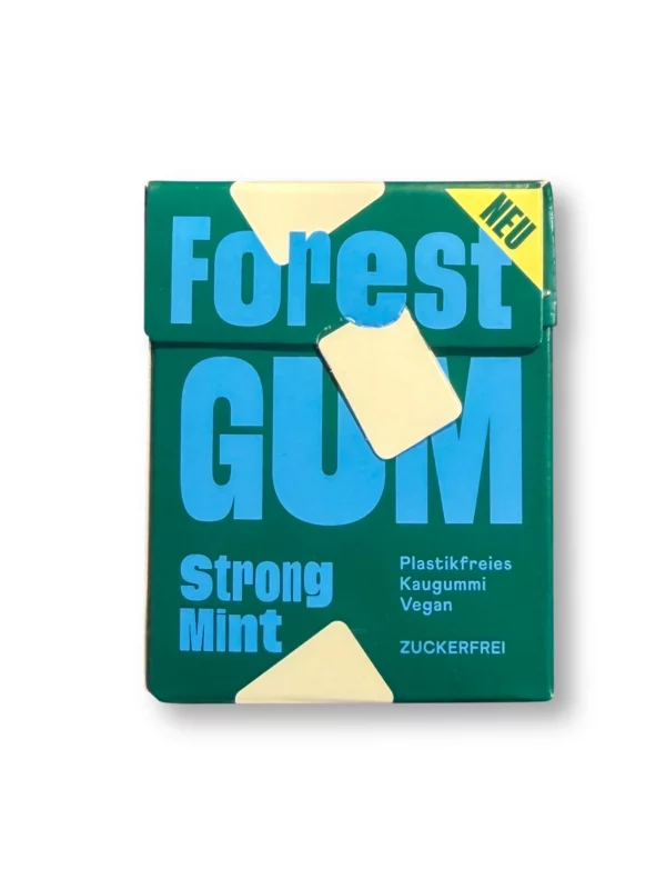 Kaugummi Strong Mint zuckerfrei, 20 g