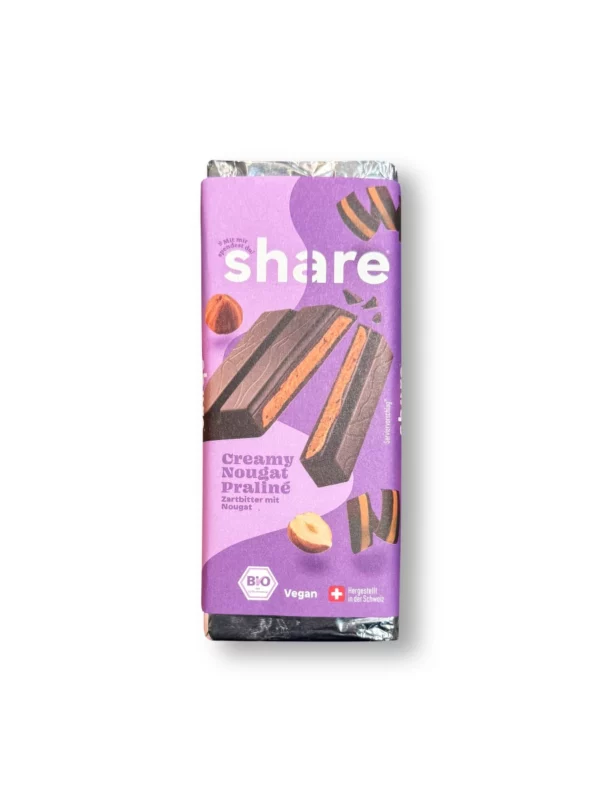 Chocolate, nougat, 80 g Chocolate, nougat, 80 g