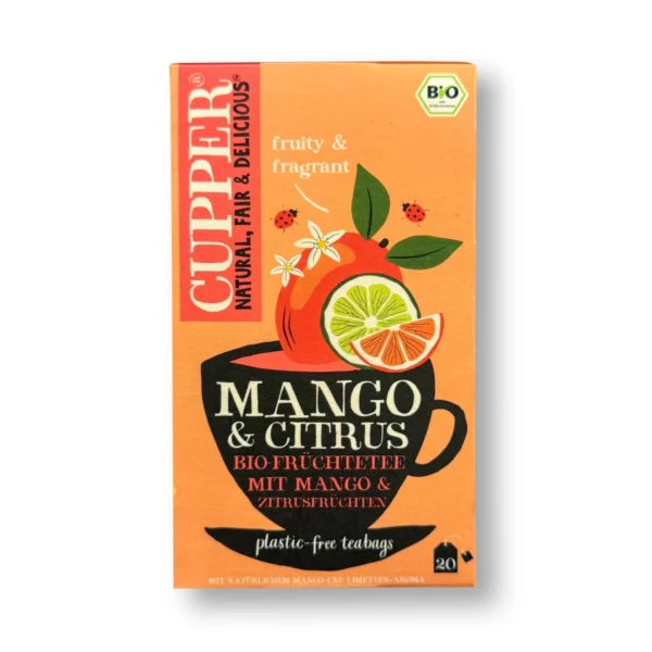 Fruit tea with mango & lime (20 bags), 36 g Fruit tea with mango & lime (20 bags), 36 g