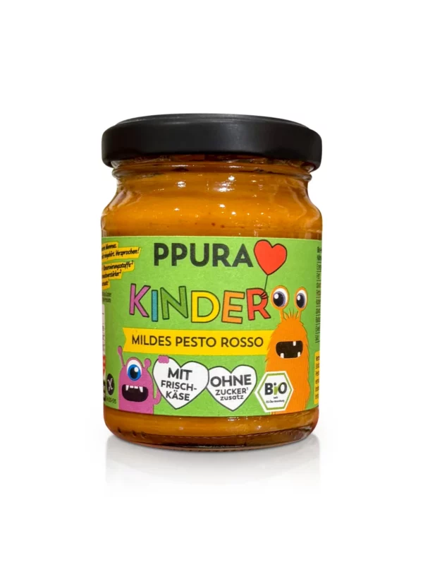 Pesto, Rosso mild for children, 120 g