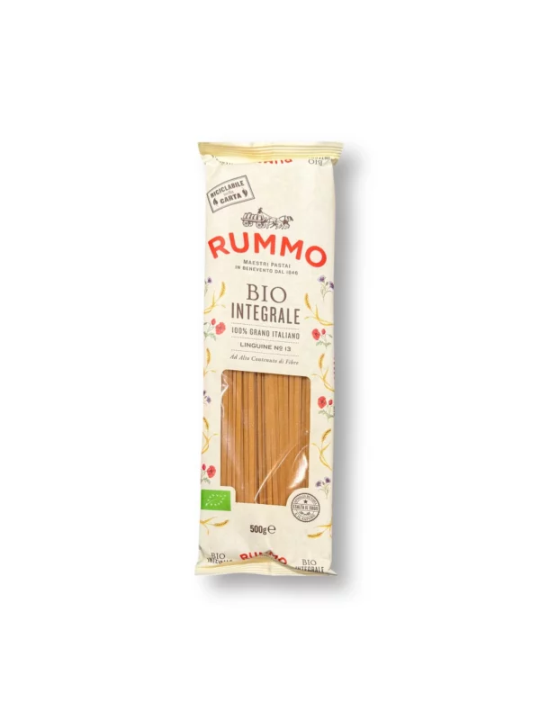 Pasta, wholemeal linguine, durum wheat semolina, No.13, 500 g Pasta, wholemeal linguine, durum wheat semolina, No.13, 500 g