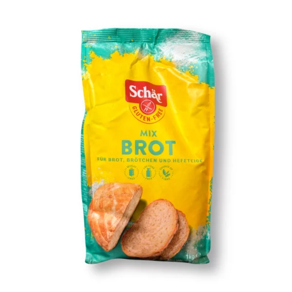 Mehl-Mix für Brot, Brötchen & Hefeteige, glutenfrei, 1 kg