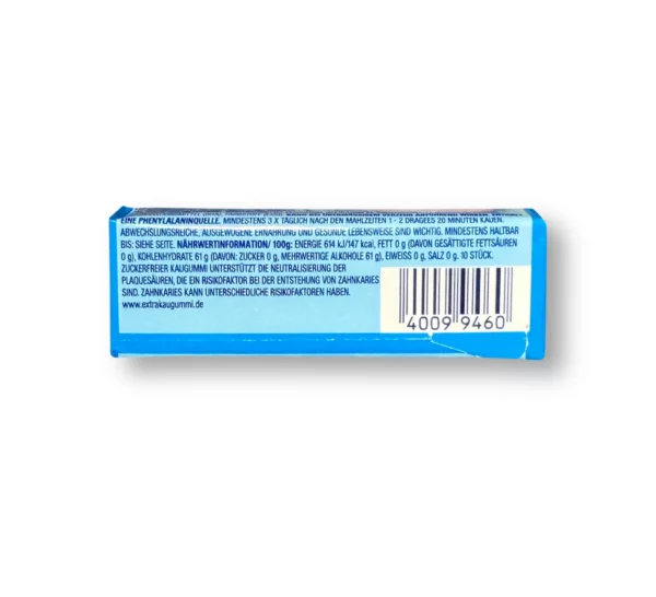Chewing gum, Extra Professional Fresh, Strong Mint, sugar-free, 10 pcs.