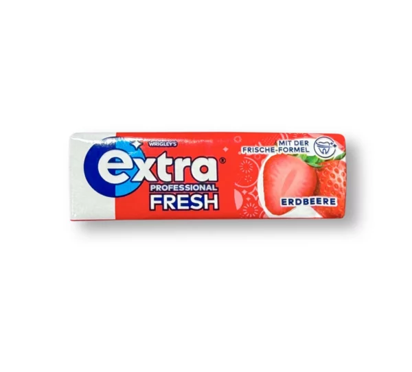Chewing gum, Professional Fresh Strawberry, 10 pcs.