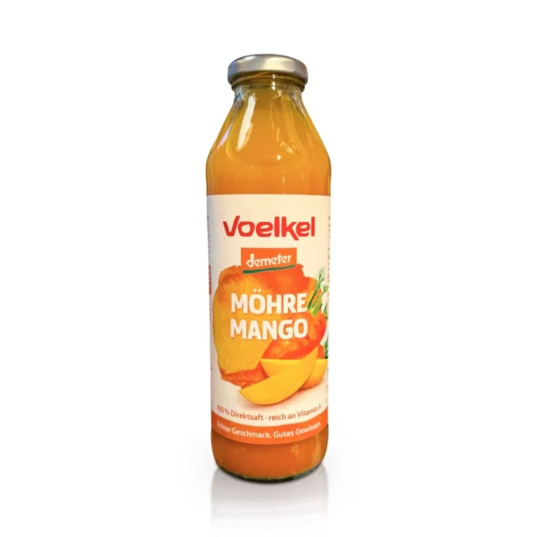 Direktsaft, Möhre Mango, 0,5 l