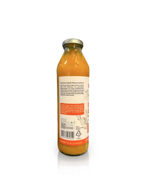 Ginger & turmeric shot, 0.5 l