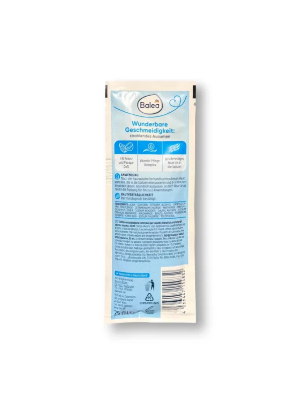 Moisturizing hair treatment, 25 ml
