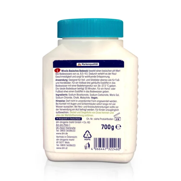 Basisches Badesalz, 700 g