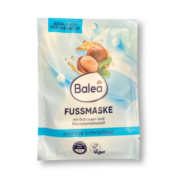 Foot mask with babassu & macadamia nut oil, 15 ml