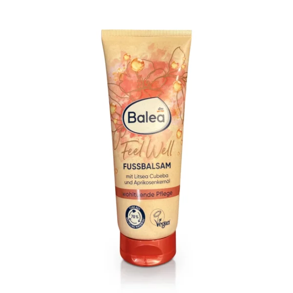 Feel Well foot balm with Litsea Cubeba & apricot kernel oil, 100 ml Feel Well foot balm with Litsea Cubeba & apricot kernel oil, 100 ml
