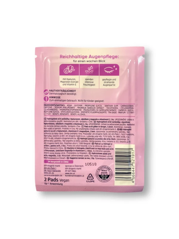 Augenpads Hydrogel Glitzer (1 Paar), 2 St
