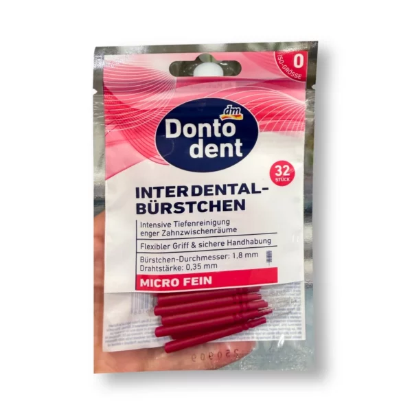 Interdental brushes ISO 0, 32 pcs.