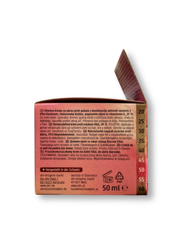 Gesichtscreme Anti Falten Vital LSF15, 50 ml